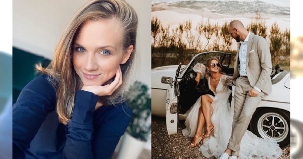 Córeczka Agnieszki Kaczorowskiej ma już 9 miesięcy. Ich rodzinne zdjęcie podbija internet. Emilka BARDZO urosła