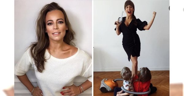 Anna Mucha pozuje zasłonięta TYLKO poduszką: "Jestem na nie. Trochę złe ujęcie" - piszą fani. Twierdzą, że to nie jej figura