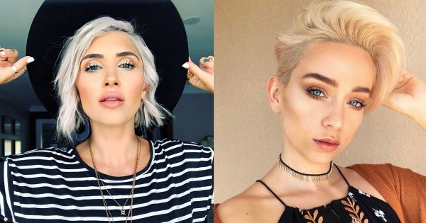 Krótkie cięcia dla blondynek – 20 stylowych fryzur