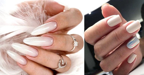 Biały manicure – 20 subtelnych zdobień