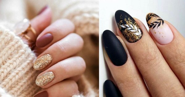 16 stylowych propozycji na manicure ze złotymi zdobieniami [GALERIA]