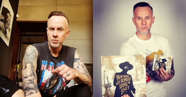 Adam Nergal Darski znów pozuje nago, tym razem pokazał jeszcze więcej: "Co takie nieogolone?" - pytają fani