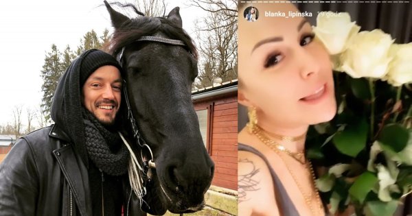 Blanka Lipińska bez stanika chwali się Baronem: Wyrzucił śmieci, przyniósł kwiaty