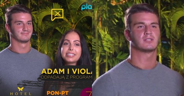 Hotel Paradise: Adam i Viola odpadli z programu! Jego reakcja na odejście BEZCENNA