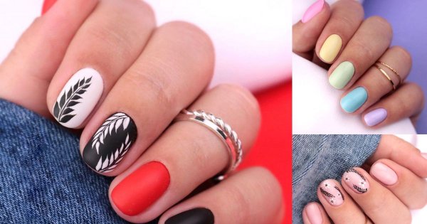Krótki manicure - 15 przepięknych i stylowych zdobień