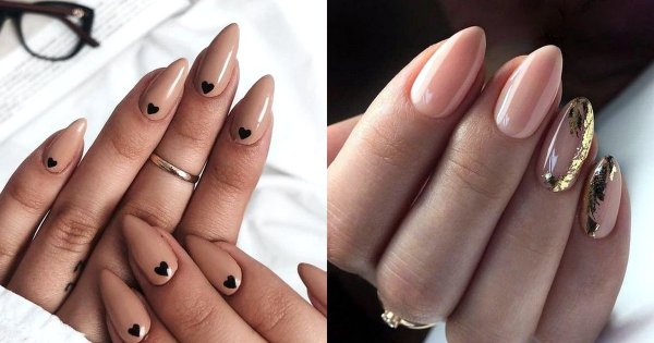 Nude manicure - galeria najpiękniejszych beżowych zdobień