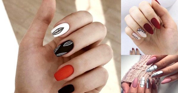 Matowy manicure - TOP 25 najlepszych stylizacji z sieci