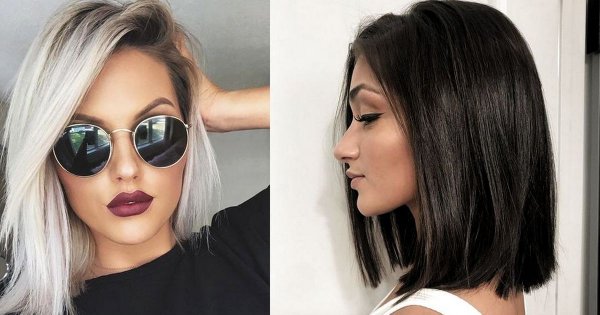 Fryzury o długościach do ramion - 20 mega stylowych cięć