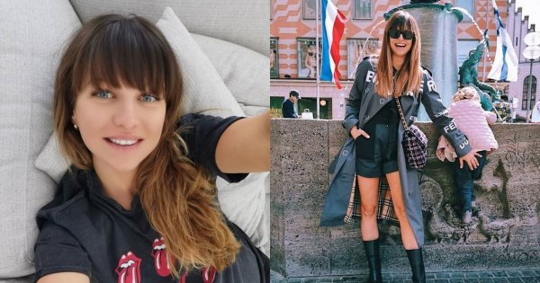 Ania Lewandowska chwali się filmikiem ze spaceru. Klara i Laura są przeurocze!