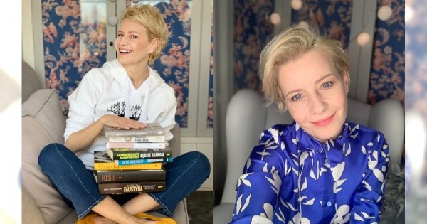 Małgorzata Kożuchowska prezentuje figurę w staniku i krótkich szortach. "Ja gotowa na imprezę" - pisze. Fanów zamurowało