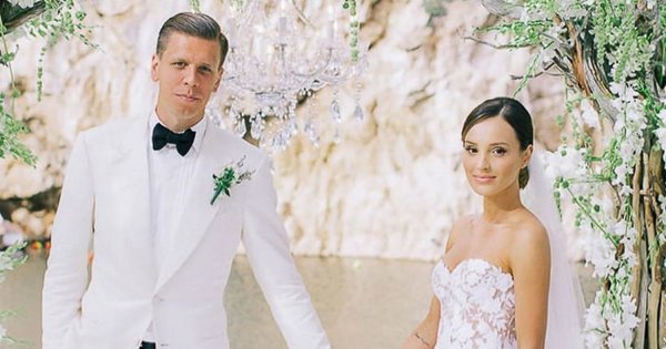 Wojciech Szczęsny i Marina Łuczenko obchodzili 4. rocznicę ślubu! Jej suknia ślubna kosztowała krocie!