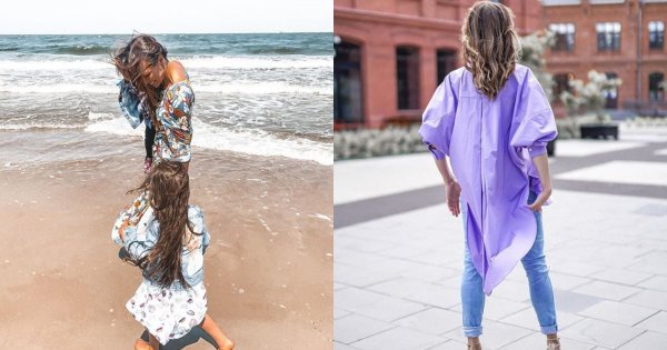 Anna Wendzikowska kusi na plaży, na tle zachodu słońca. Przy okazji pokazała też nieco odmienioną fryzurę