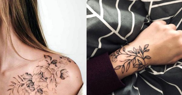 Tatuaże inspirowane naturą - 16 modnych wzorów