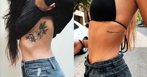 18 fantastycznych propozycji na tatuaż w okolicy żeber [GALERIA]