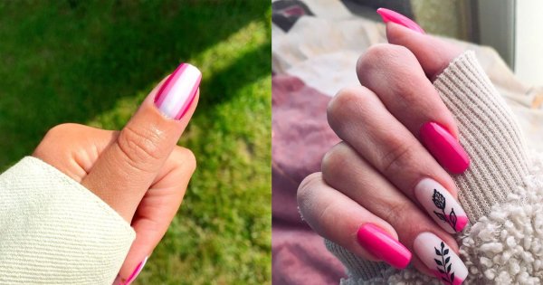 Różowy manicure - 25 fantastycznych zdobień