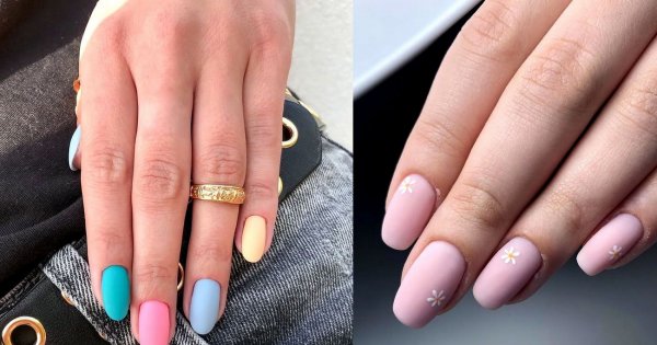 Matowy manicure - 21 najlepszych stylizacji z sieci