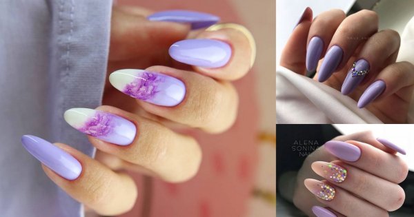 Fioletowy manicure hitem lata 2020 - galeria najpiękniejszych zdobień