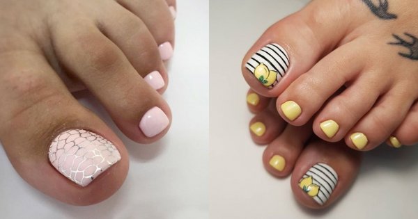 Pedicure na lato - 22 pomysły na letni pedicure