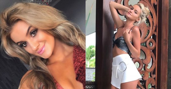 Sandra z "Hotelu Paradise" umorusana zieloną mazią pozuje bez stanika! Gorące zdjęcia topless!