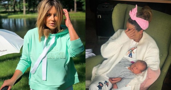 Małgorzata Rozenek wróciła na plan "Projekt Lady" 2 tygodnie po porodzie! Stylizacja podkreśla zgrabne nogi
