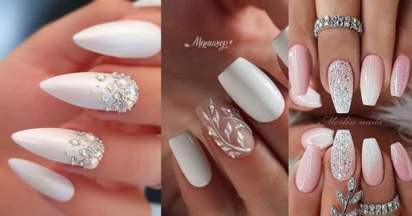 Przegląd pomysłów na ślubny manicure – galeria najpiękniejszych zdobień