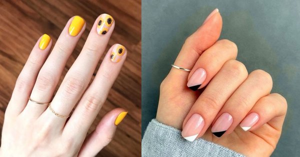 Krótki manicure - 20 stylowych i subtelnych pomysłów