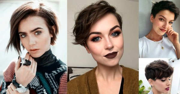 Krótkie fryzury dla brunetek i szatynek - 18 fryzjerskich hitów