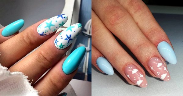 Niebieski manicure - 16 najlepszych propozycji z sieci
