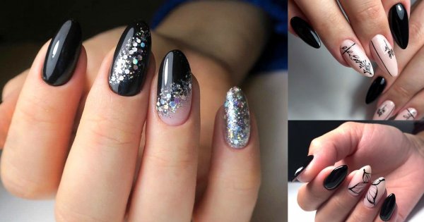 25 najciekawszych pomysłów na czarny manicure! [GALERIA]