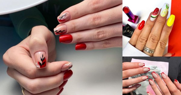 26 pomysłów na czerwony manicure - galeria najciekawszych stylizacji