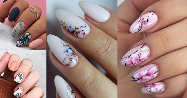Manicure w kwiaty - 23 śliczne zdobienia, które robią mega wrażenie!