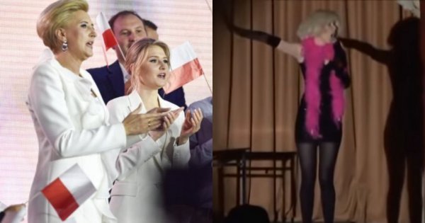 Filmik z kabaretowego występu Kingi Dudy podbija internet. Nie widzieliście jej w takim wydaniu!