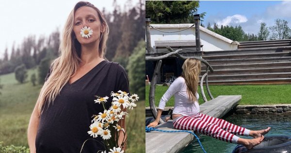 Żona Michała Żebrowskiego pokazała się w bikini w 9 miesiącu ciąży" Matko bosko, jak Ci nie wstyd.." - piszą fani