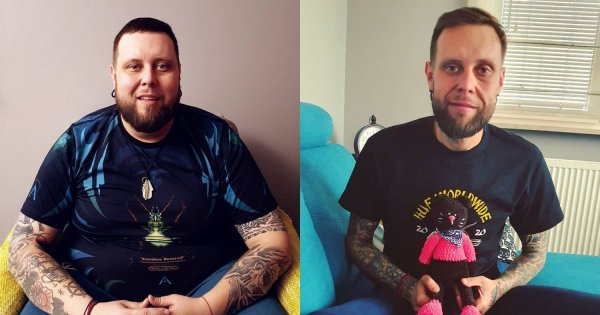 Big Boy pokazał obwisłą skórę na brzuchu z okazji 35. urodzin! Schudł aż 160 kg!