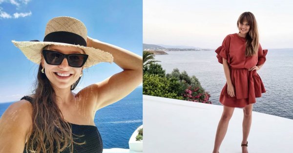Anna Lewandowska pokazuje jędrne pośladki w mocno wyciętym stroju kąpielowym!