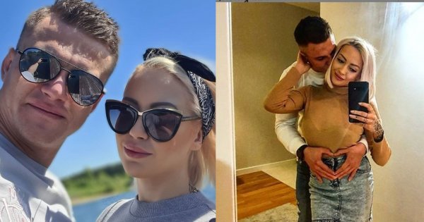 Alan z "Warsaw Shore" zaręczył się! Jego narzeczona jest w ciąży. Pokazała brzuszek