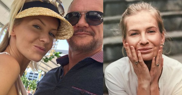 Czarek Pazura pokazał półnagą żonę! Roznegliżowana gotuje mu w oryginalnej pozie