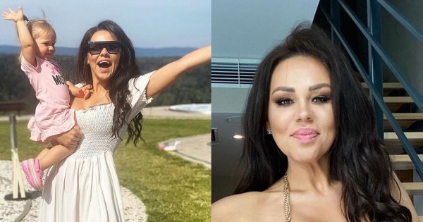 Sylwia Bomba w bikini i jej córka w pasującym kostiumie! Wiemy skąd i za ile