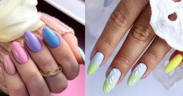 Pastelowy manicure - 16 letnich inspiracji, od których ciężko oderwać wzrok!