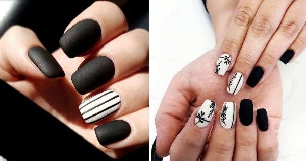 Czarno-biały manicure rządzi - kilkanaście ultraciekawych wzorów