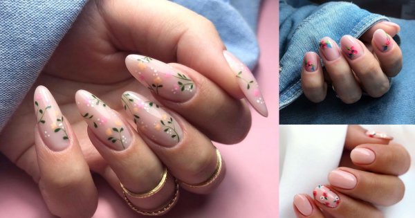 Kwiatowy manicure - kilkanaście najlepszych stylizacji z sieci