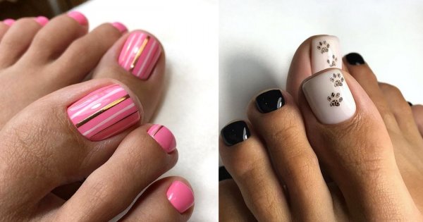 Modna galeria pedicure - przegląd stylowych inspiracji