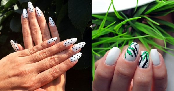 Biały manicure - 30 przepięknych i modnych stylizacji