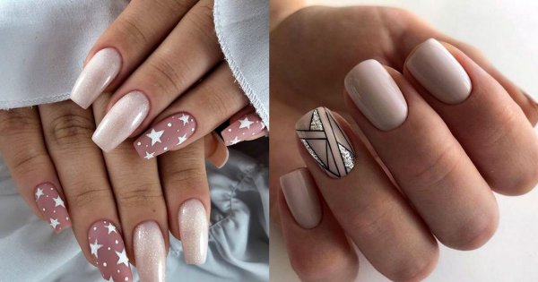Nude manicure - 25 ślicznych i stylowych propozycji