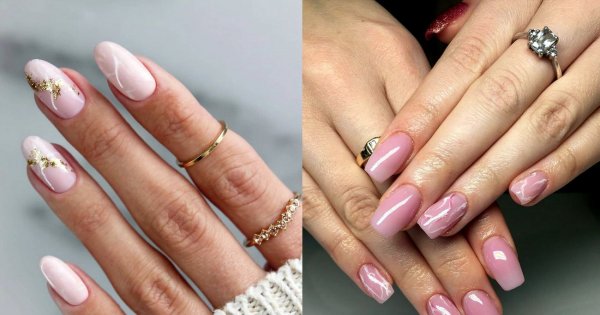 Marmurkowy manicure powraca w wielkim stylu! 21 zdobień w różnych wariantach kolorystycznych