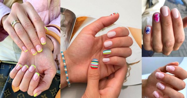 Krótki manicure - 36 najpiękniejszych stylizacji