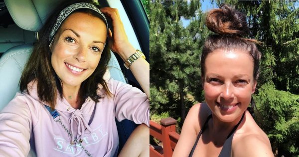 Katarzyna Glinka na zdjęciu topless. Sama pisze o sobie z tamtych czasów: "za chuda". Też tak myślicie?