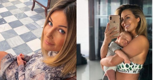 Małgorzata Rozenek ćwiczy narzeka na za duży biust. "Co trzy głowy, to nie jedna"