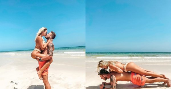Ola Ciupa kusi w stroju na różowym flamingu: "Koszmar te nogi i biodra" - komentuje jeden z fanów