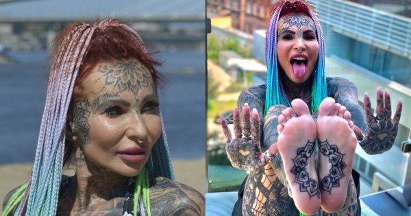 Adrianna Eisenbach z "Królowych życia" rozebrała się do bikini i zaprezentowała wszystkie swoje tatuaże!
